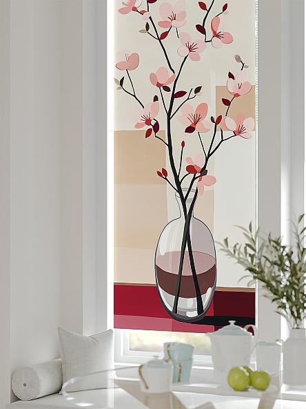 Рулонная штора для кухни для детской Лертонт - 541 - ширина 62 см - фото 4