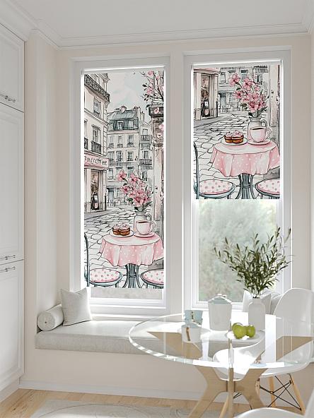 Рулонная штора для кухни для детской Рилварт - 477 - ширина 68 см - фото 2