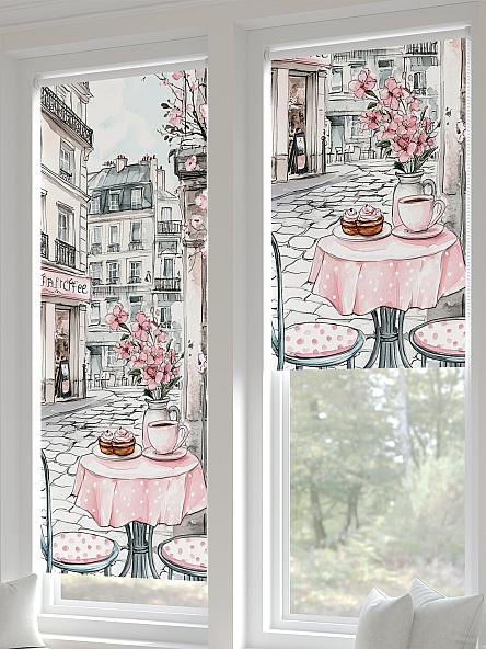 Рулонная штора для кухни для детской Рилварт - 477 - ширина 68 см - фото 3