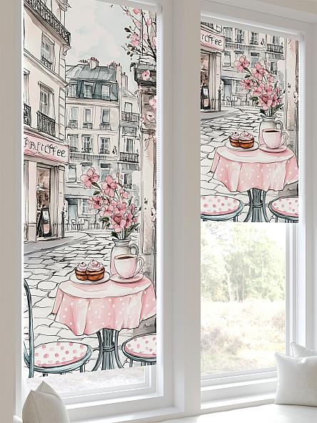 Рулонная штора для кухни для детской Рилварт - 477 - ширина 68 см - фото 6