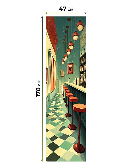 Рулонная штора Ранфрик - 454  - ширина 47 см - фото 5