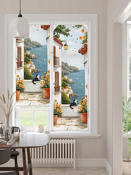 Рулонная штора Ранфрик - 476  - ширина 47 см - фото 2