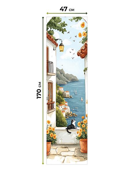 Рулонная штора Ранфрик - 476  - ширина 47 см - фото 5