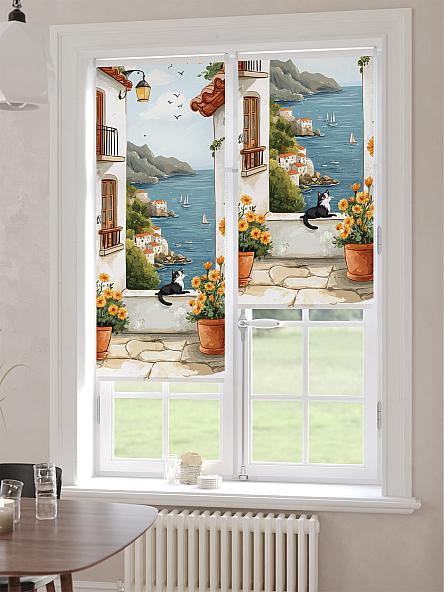 Рулонная штора Ранфрик - 476  - ширина 47 см - фото 6