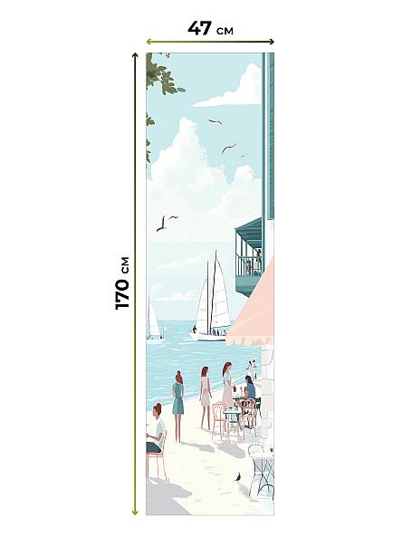 Рулонная штора Ранфрик - 478  - ширина 47 см - фото 5