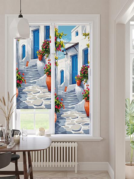 Рулонная штора Ранфрик - 488  - ширина 47 см - фото 2