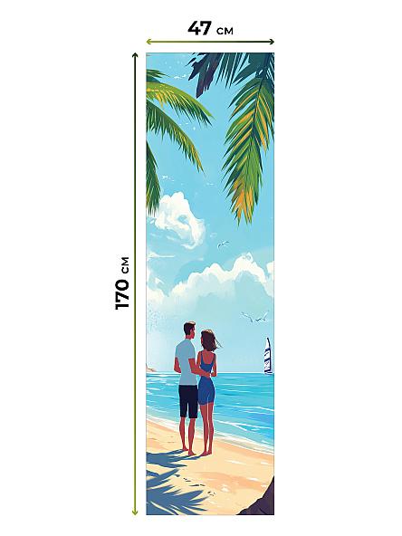 Рулонная штора Ранфрик - 497  - ширина 47 см - фото 5