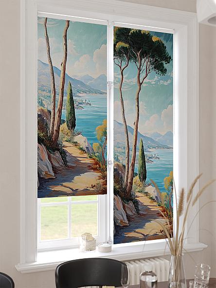 Рулонная штора Ранфрик - 502  - ширина 47 см - фото 4