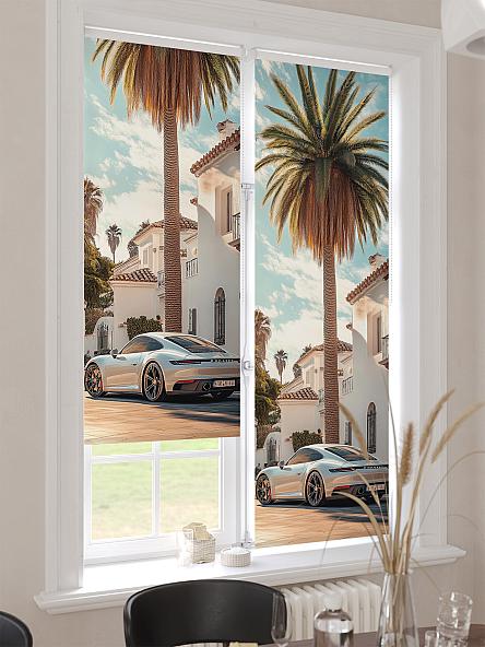 Рулонная штора Ранфрик - 504  - ширина 47 см - фото 4