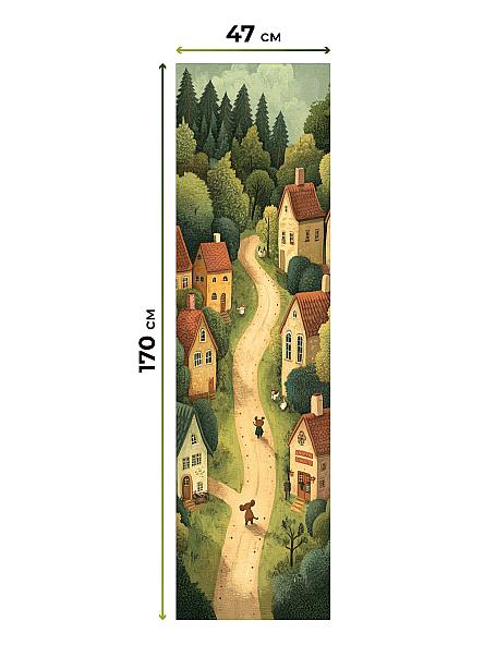 Рулонная штора Ранфрик - 506  - ширина 47 см - фото 5