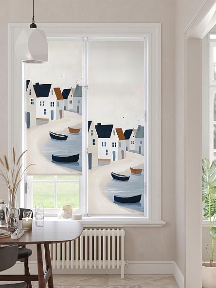 Рулонная штора Ранфрик - 508  - ширина 47 см - фото 2