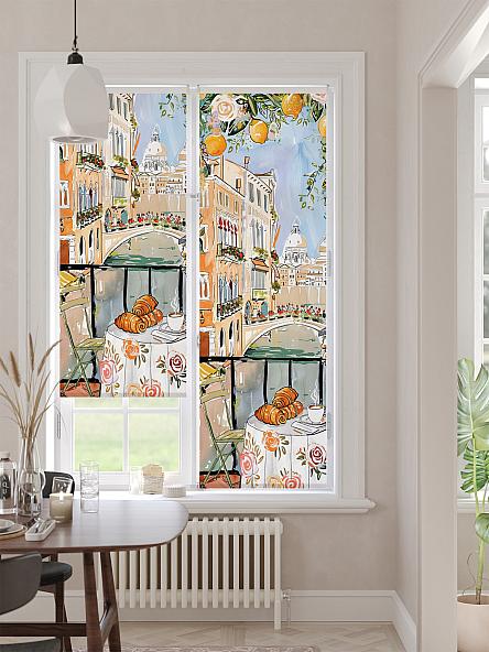 Рулонная штора для кухни для детской Лимкис - 473 - ширина 52 см - фото 2