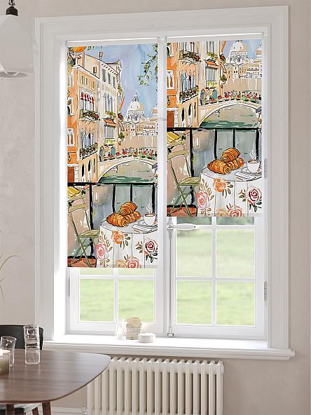 Рулонная штора для кухни для детской Лимкис - 473 - ширина 52 см - фото 6