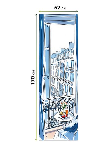 Рулонная штора для кухни для детской Лимкис - 477 - ширина 52 см - фото 5