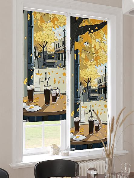 Рулонная штора для кухни для детской Лимкис - 479 - ширина 52 см - фото 4