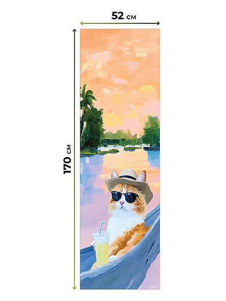 Рулонная штора для кухни для детской Лимкис - 482 - ширина 52 см - фото 5