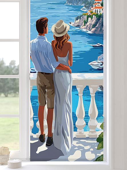 Рулонная штора для кухни для детской Лимкис - 483 - ширина 52 см - фото 3