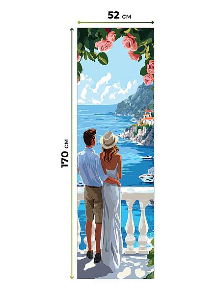 Рулонная штора для кухни для детской Лимкис - 483 - ширина 52 см - фото 5