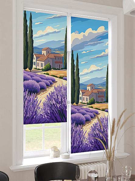 Рулонная штора для кухни для детской Лимкис - 487 - ширина 52 см - фото 4