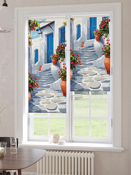 Рулонная штора для кухни для детской Лимкис - 488 - ширина 52 см - фото 6