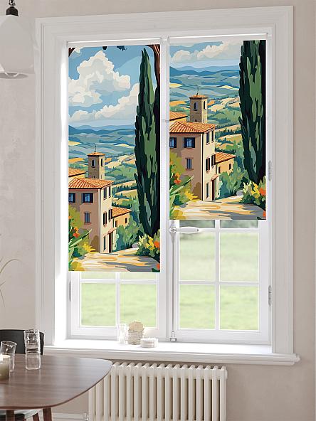 Рулонная штора для кухни для детской Лимкис - 489 - ширина 52 см - фото 6