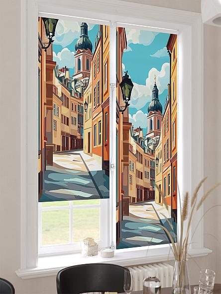 Рулонная штора для кухни для детской Лимкис - 490 - ширина 52 см - фото 4