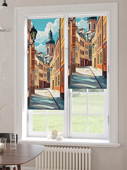 Рулонная штора для кухни для детской Лимкис - 490 - ширина 52 см - фото 6