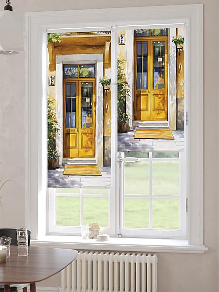 Рулонная штора для кухни для детской Лимкис - 493 - ширина 52 см - фото 6