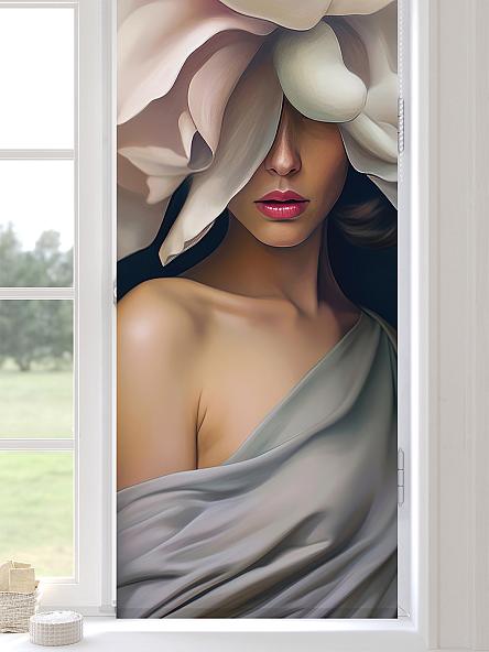 Рулонная штора для кухни для детской Лимкис - 505 - ширина 52 см - фото 3