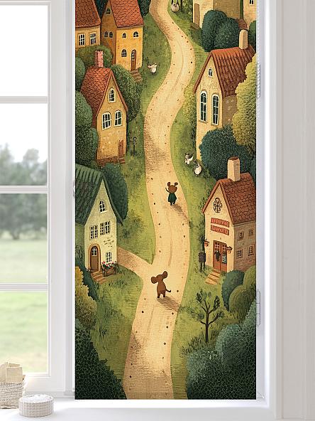 Рулонная штора для кухни для детской Лимкис - 506 - ширина 52 см - фото 3