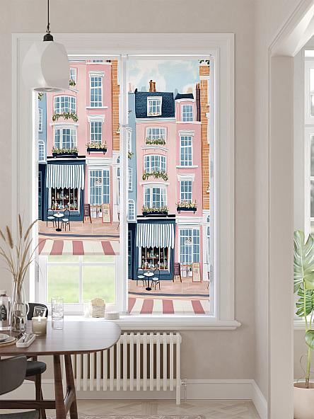 Рулонная штора для кухни для детской Лимкис - 507 - ширина 52 см - фото 2