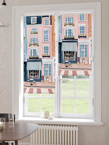 Рулонная штора для кухни для детской Лимкис - 507 - ширина 52 см - фото 6