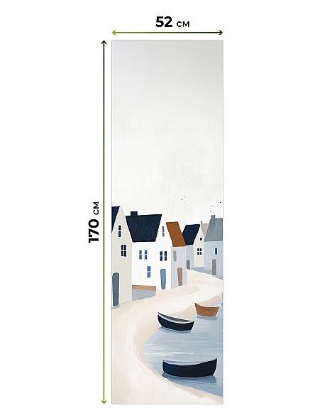 Рулонная штора для кухни для детской Лимкис - 508 - ширина 52 см - фото 5