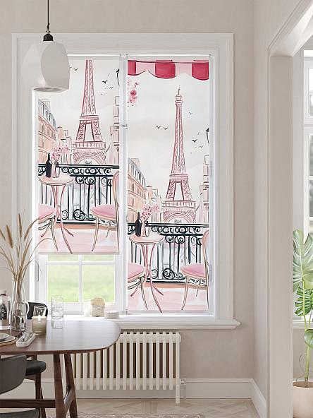 Рулонная штора для кухни для детской Лимкис - 509 - ширина 52 см - фото 2