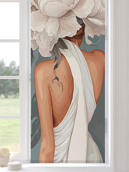 Рулонная штора для кухни для детской Лимкис - 513 - ширина 52 см - фото 3