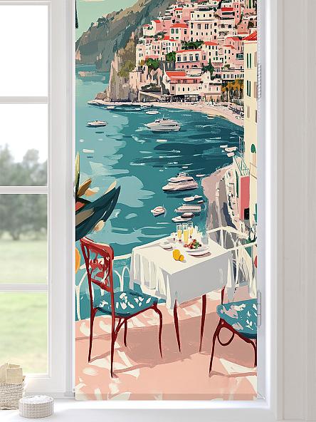 Рулонная штора для кухни для детской Лимкис - 514 - ширина 52 см - фото 3