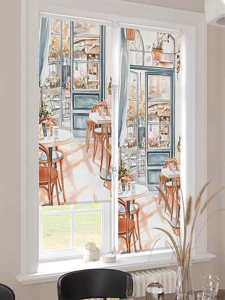 Рулонная штора для кухни для детской Лимкис - 518 - ширина 52 см - фото 4