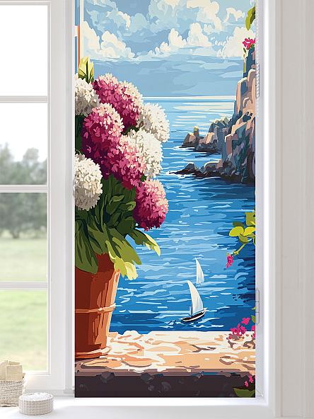 Рулонная штора для кухни для детской Лимкис - 520 - ширина 52 см - фото 3