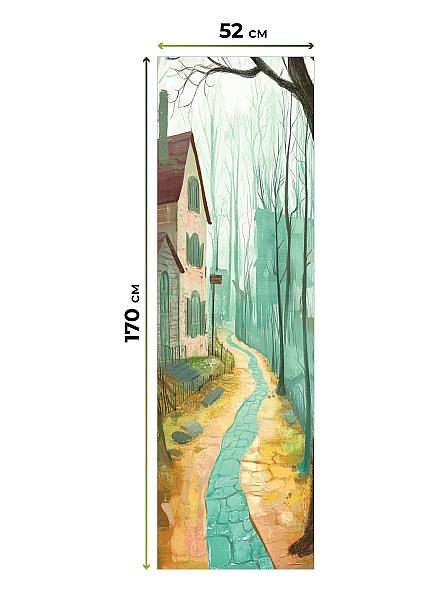 Рулонная штора для кухни для детской Лимкис - 525 - ширина 52 см - фото 5