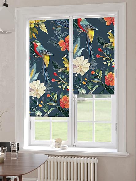 Рулонная штора для кухни для детской Лимкис - 529 - ширина 52 см - фото 6