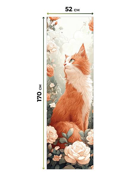 Рулонная штора для кухни для детской Лимкис - 531 - ширина 52 см - фото 5