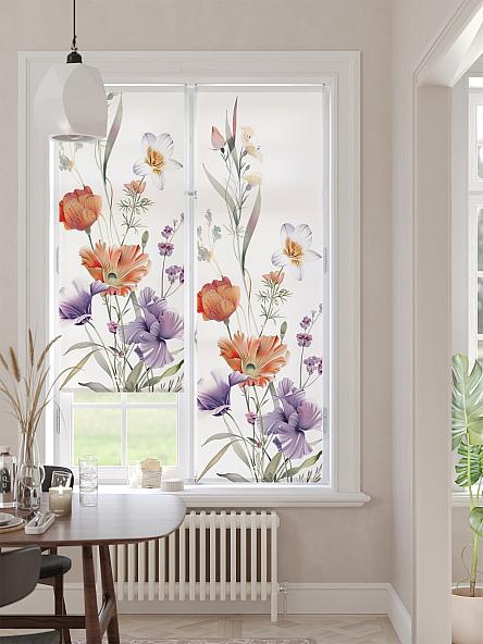 Рулонная штора для кухни для детской Лимкис - 548 - ширина 52 см - фото 2