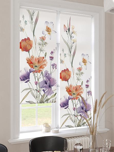 Рулонная штора для кухни для детской Лимкис - 548 - ширина 52 см - фото 4