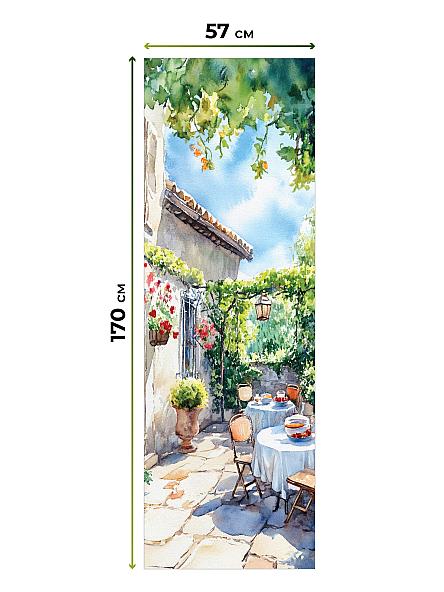 Рулонная штора для кухни для детской Ронлирт - 452 - ширина 57 см - фото 5