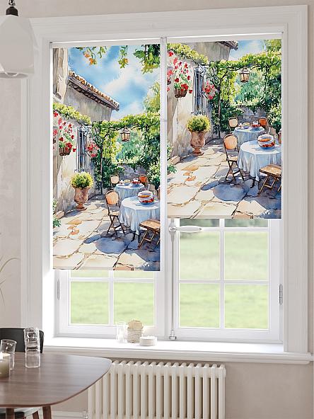 Рулонная штора для кухни для детской Ронлирт - 452 - ширина 57 см - фото 6