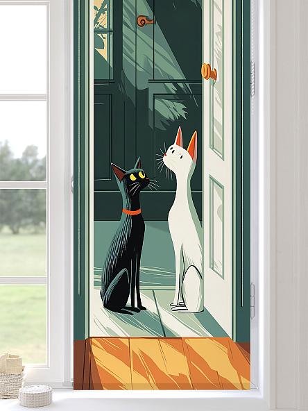 Рулонная штора для кухни для детской Ронлирт - 458 - ширина 57 см - фото 3