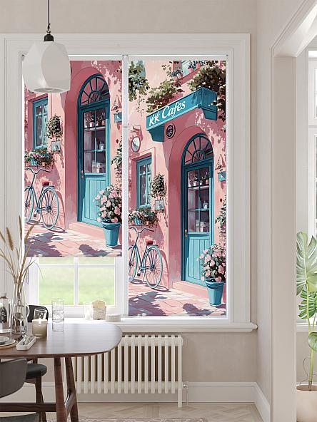 Рулонная штора для кухни для детской Ронлирт - 462 - ширина 57 см - фото 2