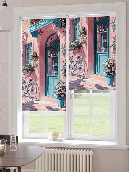 Рулонная штора для кухни для детской Ронлирт - 462 - ширина 57 см - фото 6