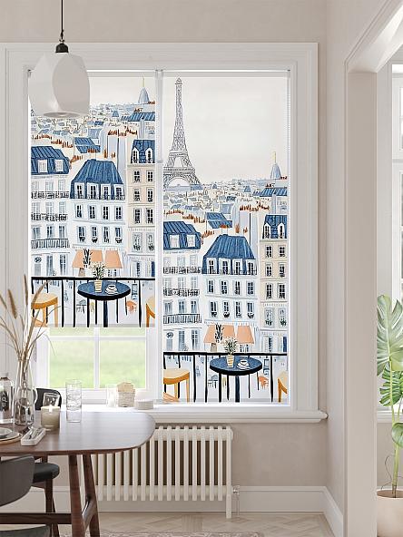 Рулонная штора для кухни для детской Ронлирт - 466 - ширина 57 см - фото 2