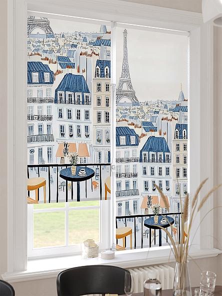 Рулонная штора для кухни для детской Ронлирт - 466 - ширина 57 см - фото 4